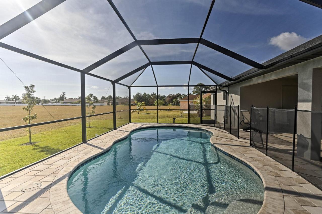 Central Cape Coral House With Private Screened Pool! Εξωτερικό φωτογραφία
